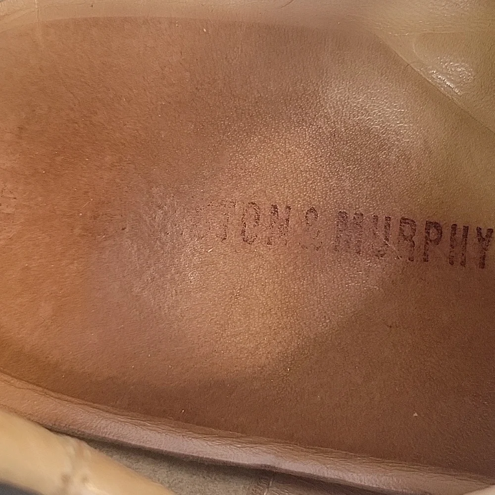 Johnston & Murphy Black Leather‎ Oxford Shoes Size 10.5